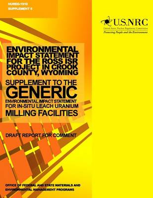 Book cover for Environmental Impact Statement for the Ross ISR Project in Crook County, Wyoming