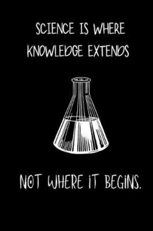 Cover of Science is where knowledge extends not where it begins.