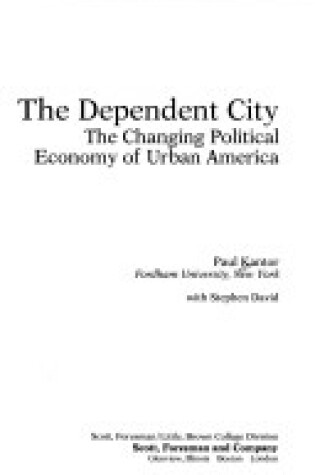 Cover of Dependent City