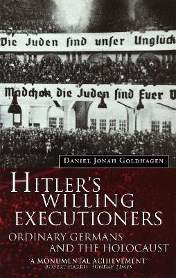 Book cover for Hitler's Willing Executioners