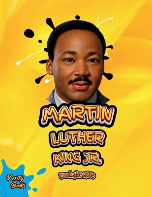 Book cover for Martin Luther King Jr. Book for Kids