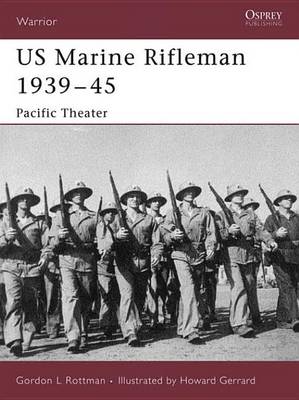Book cover for US Marine Rifleman 1939-45