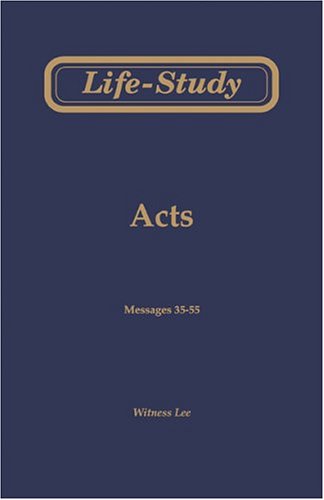 Book cover for Life-Study of Acts