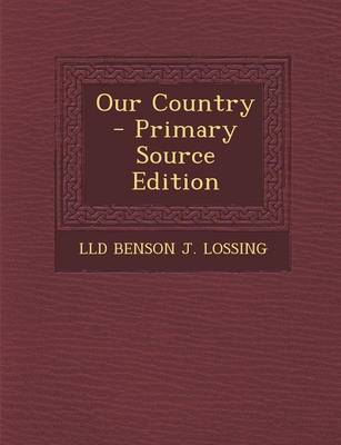 Book cover for Our Country - Primary Source Edition