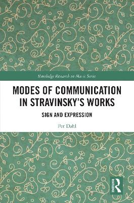 Book cover for Modes of Communication in Stravinsky's Works