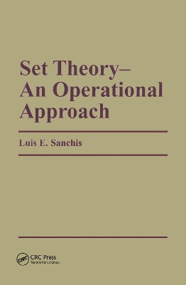 Cover of Set Theory-An Operational Approach