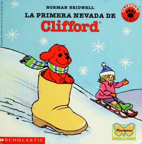 Book cover for La) Clifford's First Snow Day (Primera Nevada de Clifford