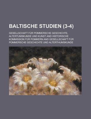 Book cover for Baltische Studien (3-4)