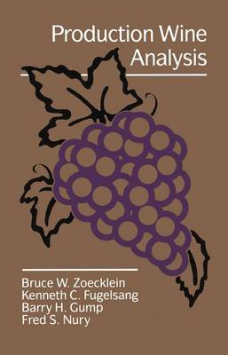 Book cover for Wine Analysis