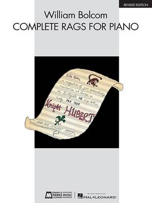 Book cover for William Bolcom - Complete Rags for Piano