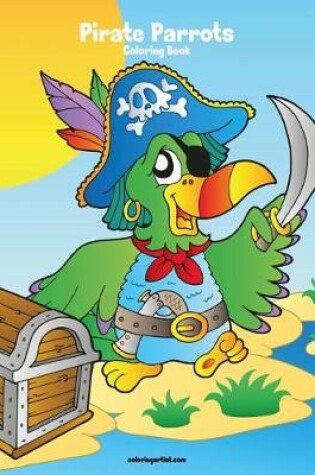 Cover of Pirate Parrots Coloring Book 1