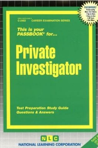 Cover of Private Investigator