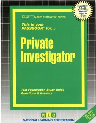 Book cover for Private Investigator