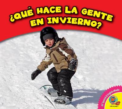 Book cover for Que Hace La Gente En Invierno?