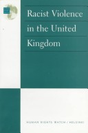 Cover of Racist Violence in the United Kingdom