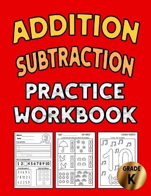Book cover for Addition Subtraction Practice Workbook