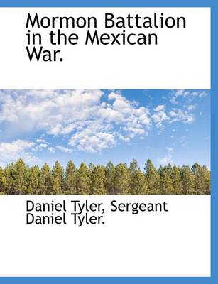 Book cover for Mormon Battalion in the Mexican War.