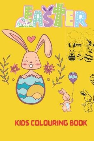 Cover of Easter kids colouring book