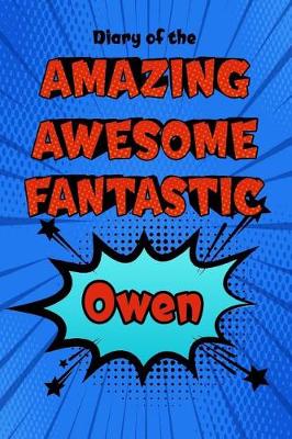 Book cover for Diary of the Amazing Awesome Fantastic Owen