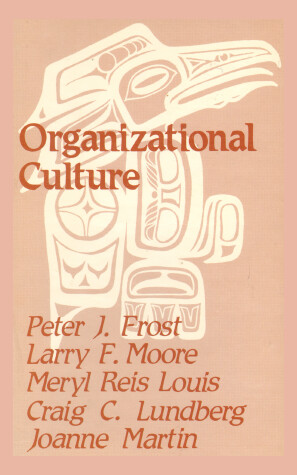 Book cover for Organizational Culture