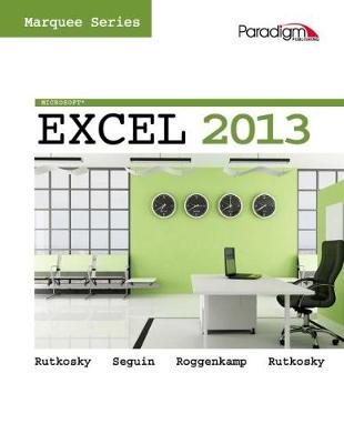 Book cover for Marquee Series: Microsoft®Excel 2013