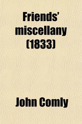 Book cover for Friends' Miscellany (Volume 4)