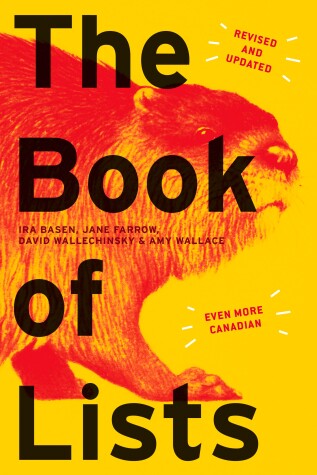 Book cover for The Book of Lists