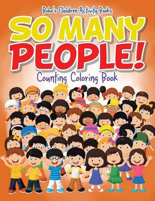 Book cover for So Many People! Counting Coloring Book