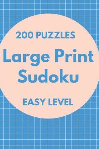 Cover of Large Print Sudoku