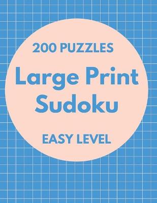Book cover for Large Print Sudoku