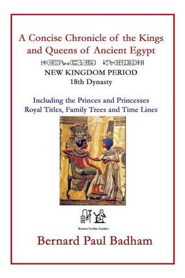 Cover of A Concise Chronicle of the Kings and Queens of Ancient Egypt