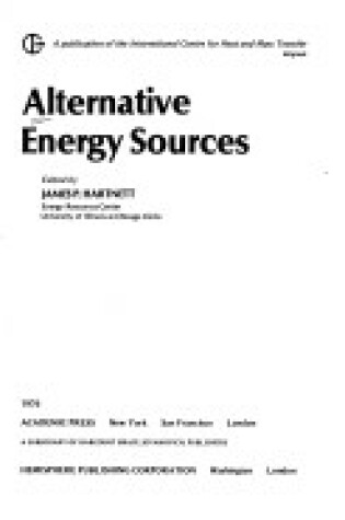 Cover of Alternative Energy Sources