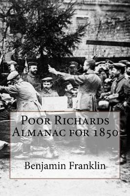 Book cover for Poor Richards Almanac for 1850