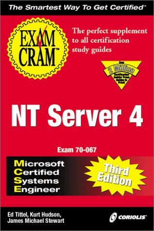 Book cover for MCSE NT4 Server 4 Exam Cram