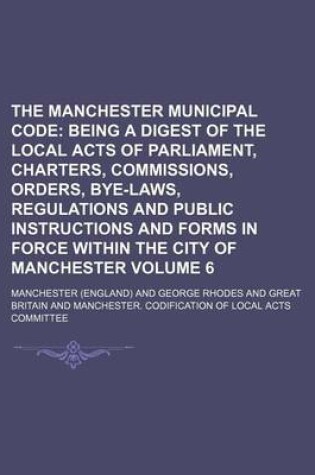 Cover of The Manchester Municipal Code Volume 6