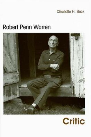 Cover of Robert Penn Warren, Critic