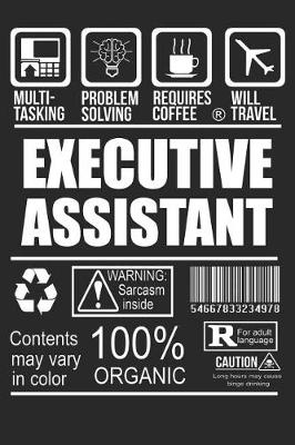 Book cover for Executive Assistant Label