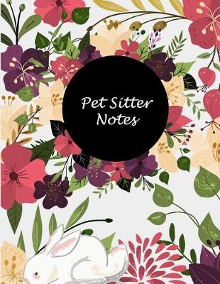 Book cover for Pet Sitter Notes