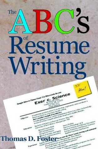 Cover of The ABC's of Resume Writing