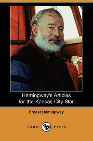 Cover of Hemingway's Articles for the Kansas City Star (Dodo Press)