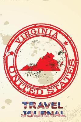 Book cover for Virginia United States Travel Journal