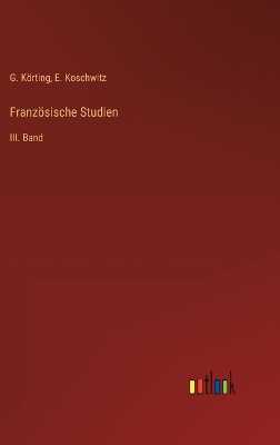 Book cover for Französische Studien