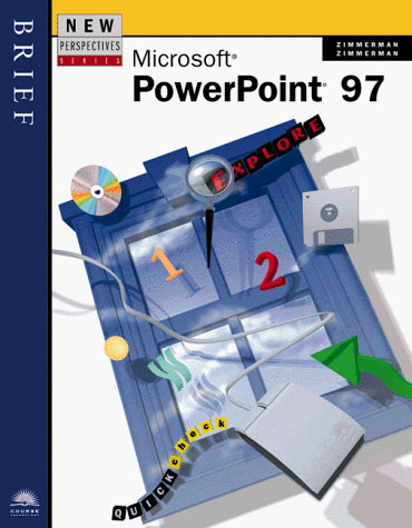 Book cover for New Perspectives on Microsoft Powerpoint 97