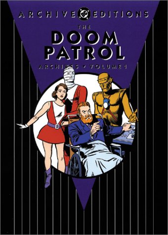 Book cover for Doom Patrol Archives, the