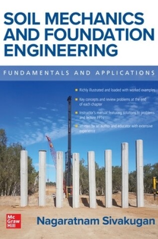 Cover of Soil Mechanics and Foundation Engineering: Fundamentals and Applications