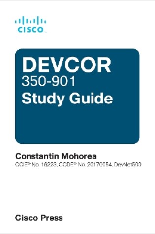 Cover of Cisco DevNet Professional DEVCOR 350-901 Study Guide