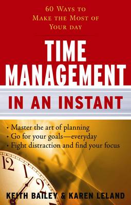 Book cover for Time Management in an Instant