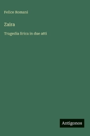 Cover of Zaira