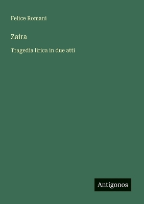 Book cover for Zaira