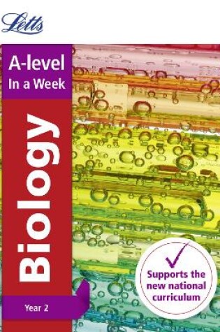 Cover of A -level Biology Year 2 In a Week